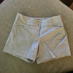 White House Black Market Grey Shorts, Size 00